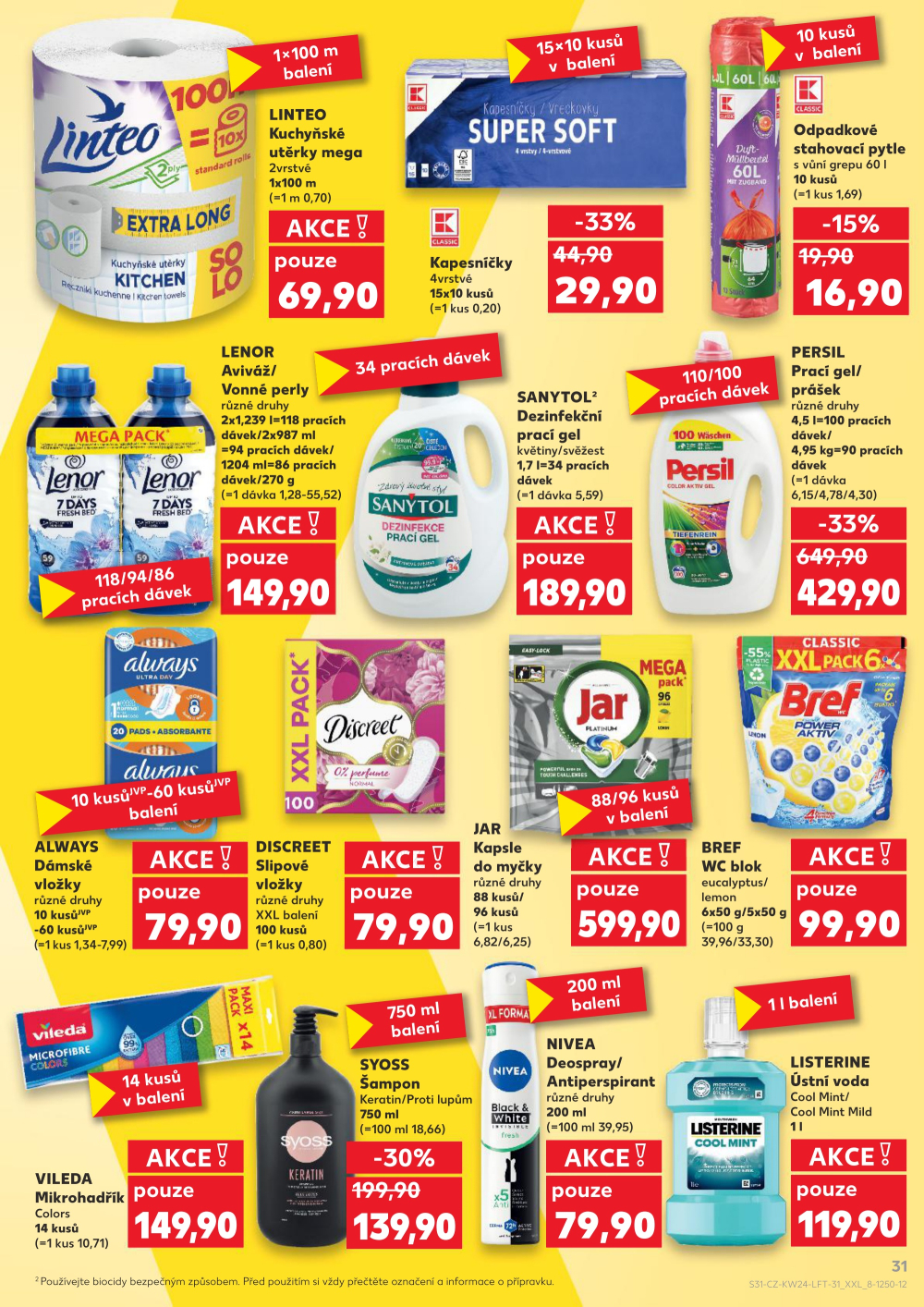 Leták Kaufland leták Praha 6 - Vypich - strana 31