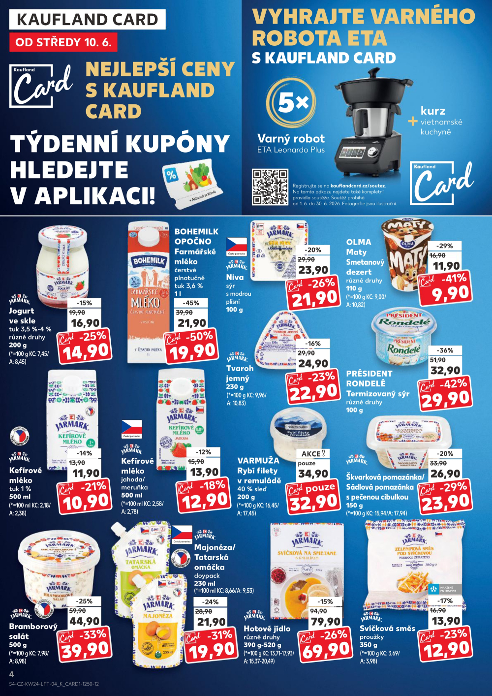 Leták Kaufland leták Praha 4 - Modřany - strana 4