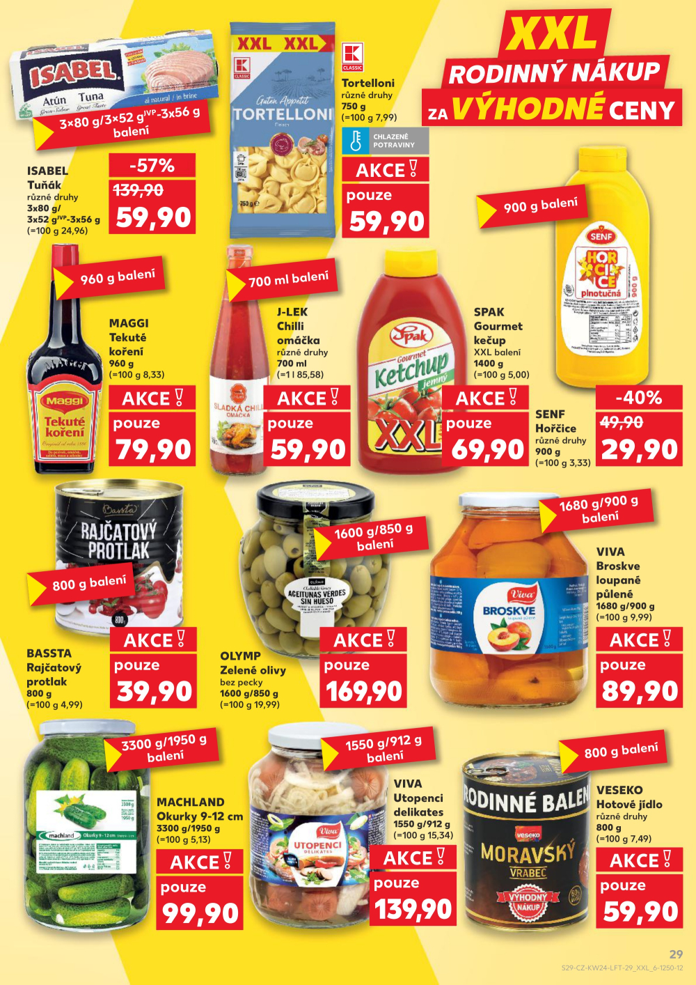 Leták Kaufland leták Slaný - strana 29