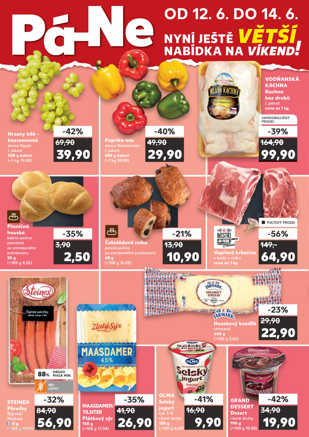 Leták Kaufland leták Praha 4 - Michle - strana 48