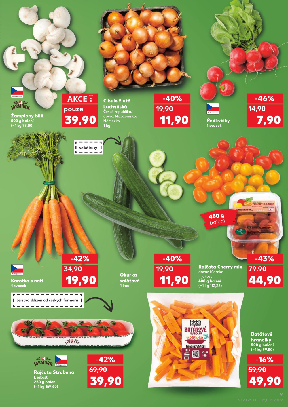Leták Kaufland leták Praha 4 - Michle - strana 9