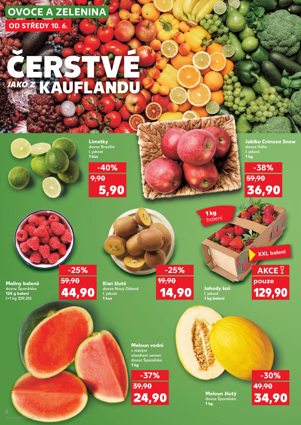 Leták Kaufland leták Kopřivnice - strana 8