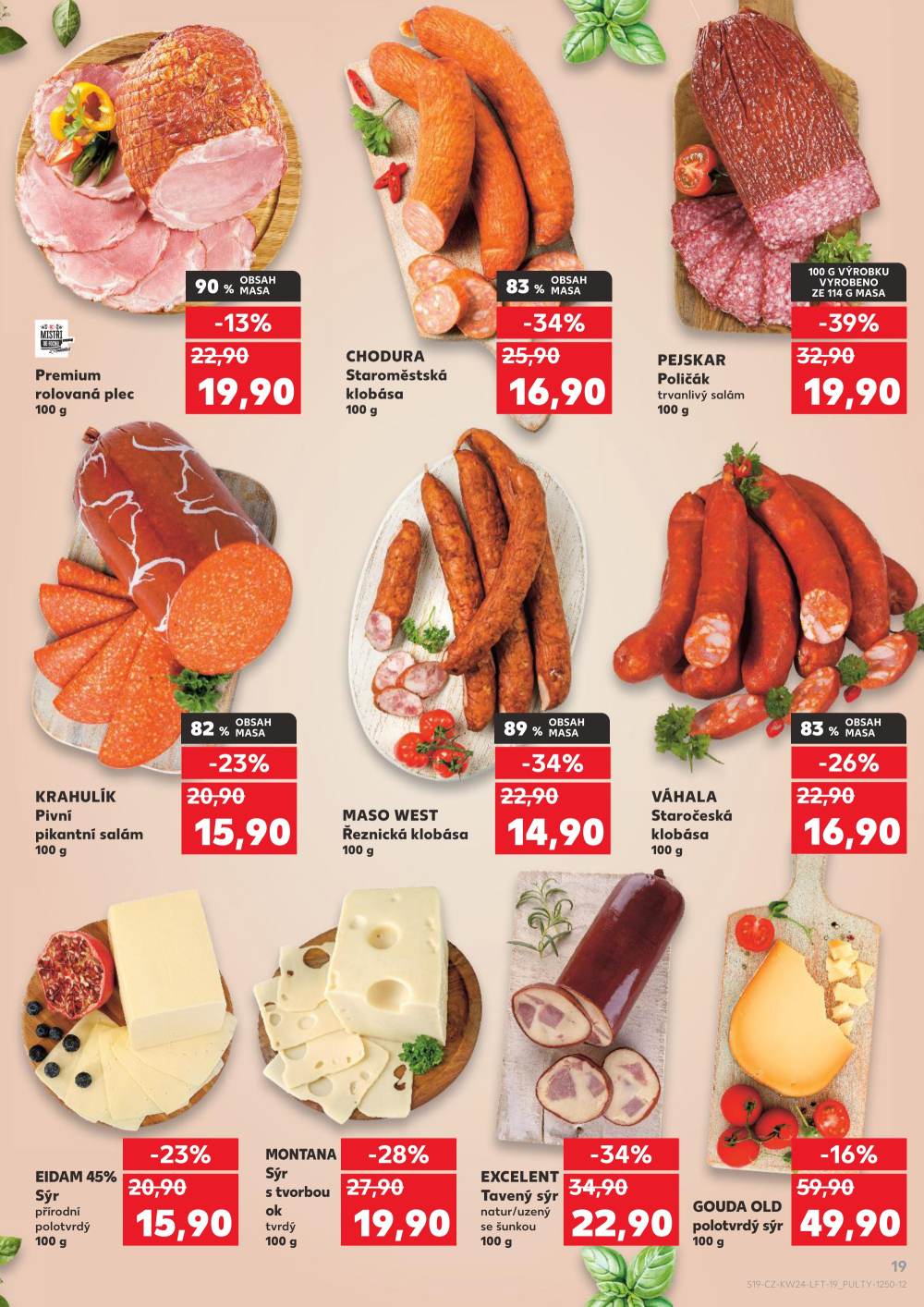 Leták Kaufland leták Praha 8 - Libeň - strana 19