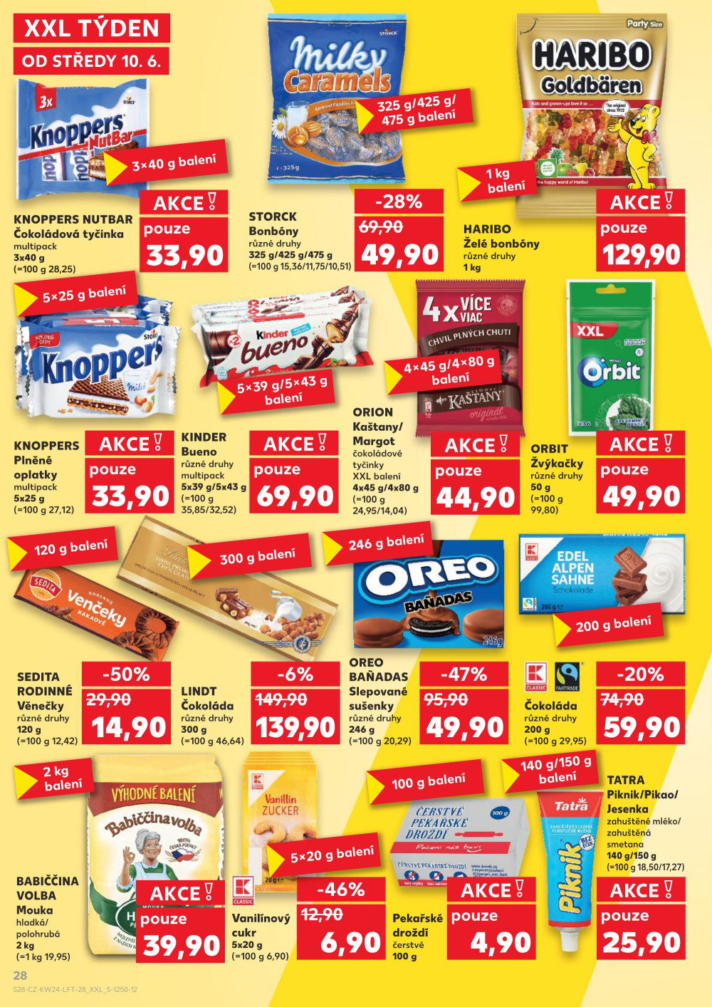 Leták Kaufland leták Brno - Bohunice - strana 28