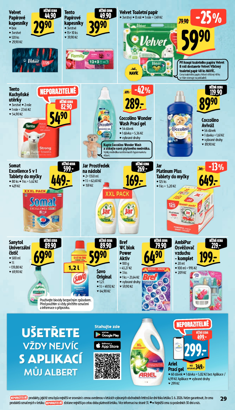 Leták Albert Hypermarket leták - strana 39