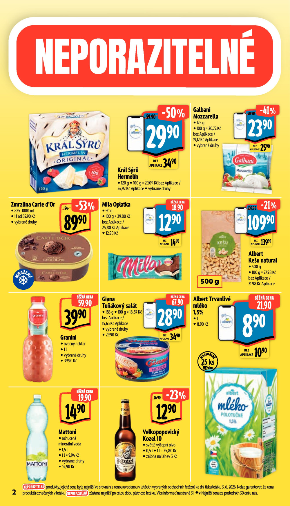 Leták Albert Hypermarket leták - strana 6
