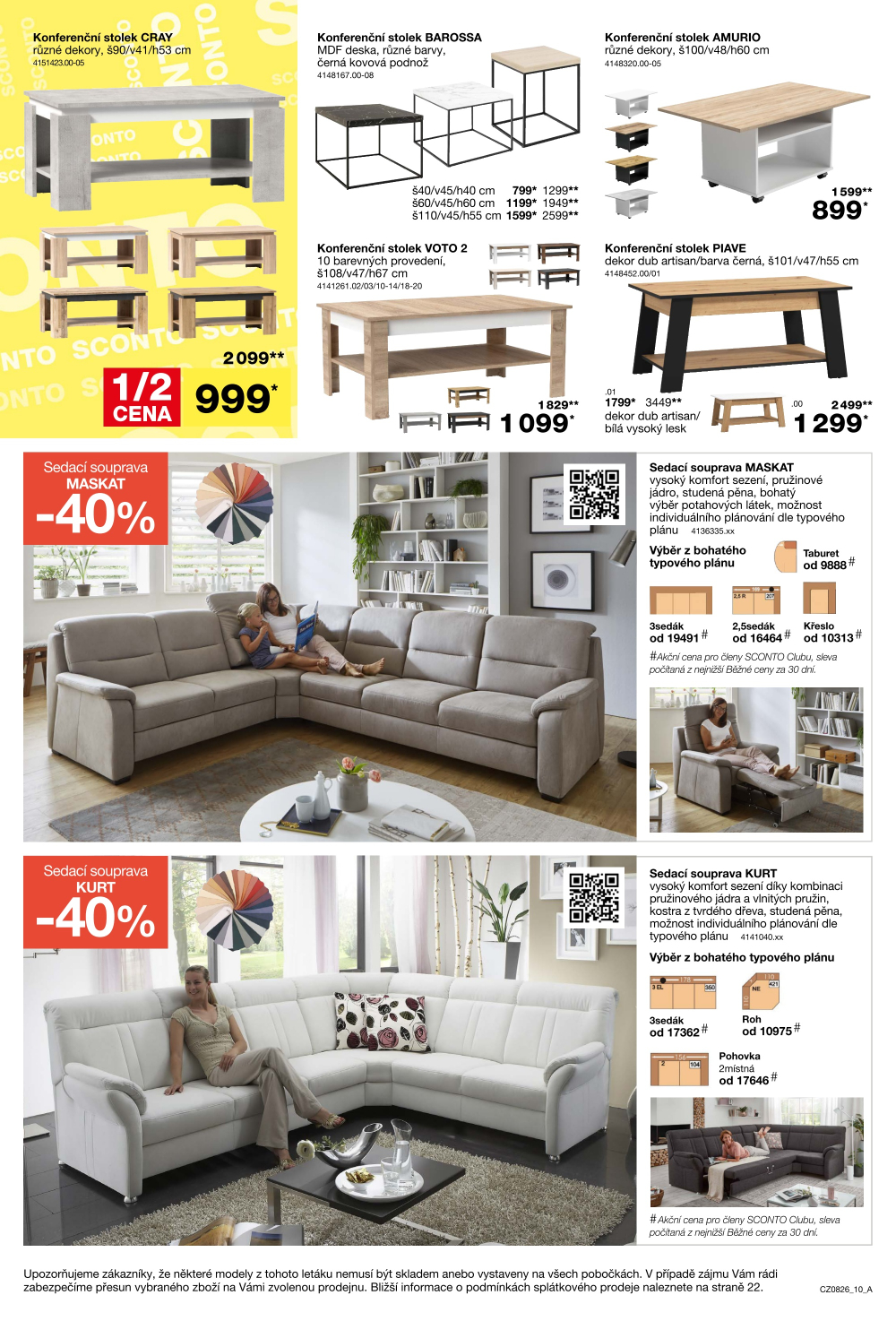 Leták SCONTO Nábytek leták - strana 10