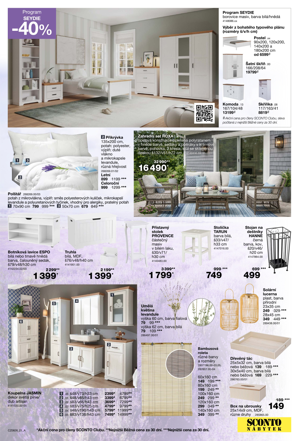 Leták SCONTO Nábytek leták - strana 21