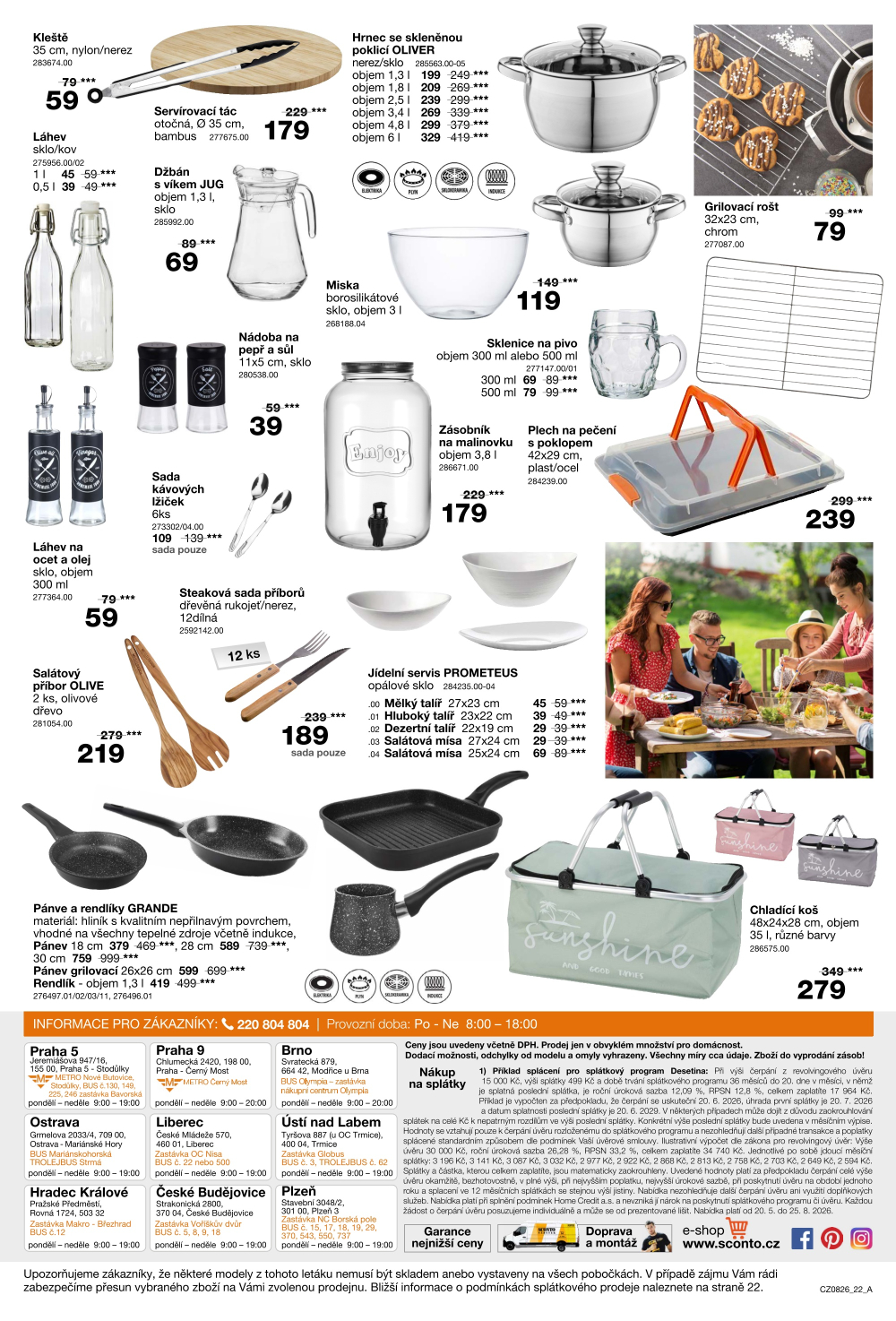 Leták SCONTO Nábytek leták - strana 22