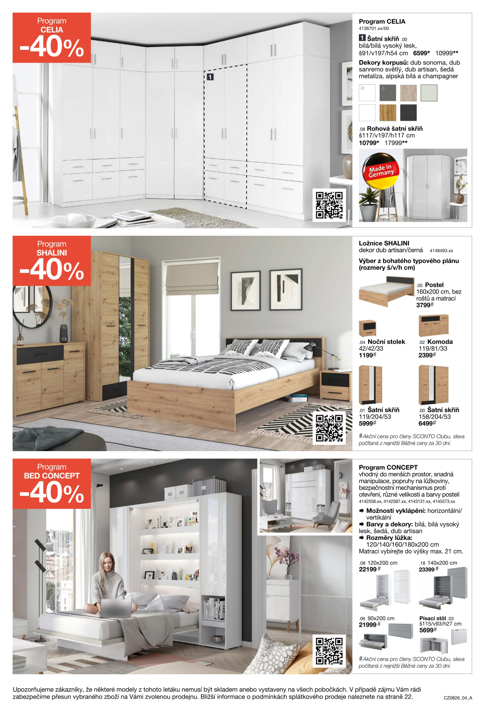 Leták SCONTO Nábytek leták - strana 4