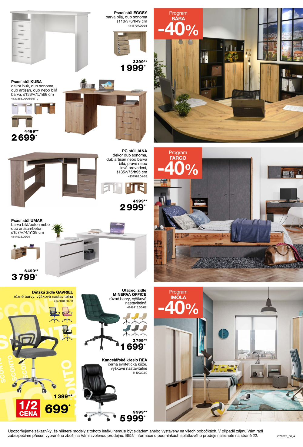 Leták SCONTO Nábytek leták - strana 6