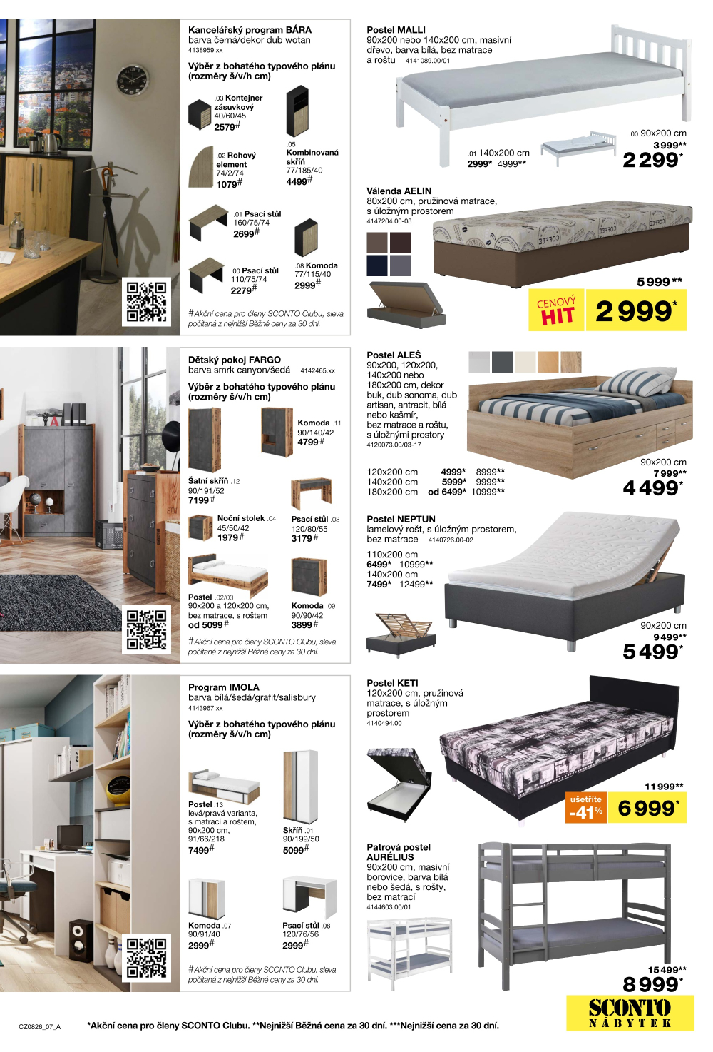 Leták SCONTO Nábytek leták - strana 7