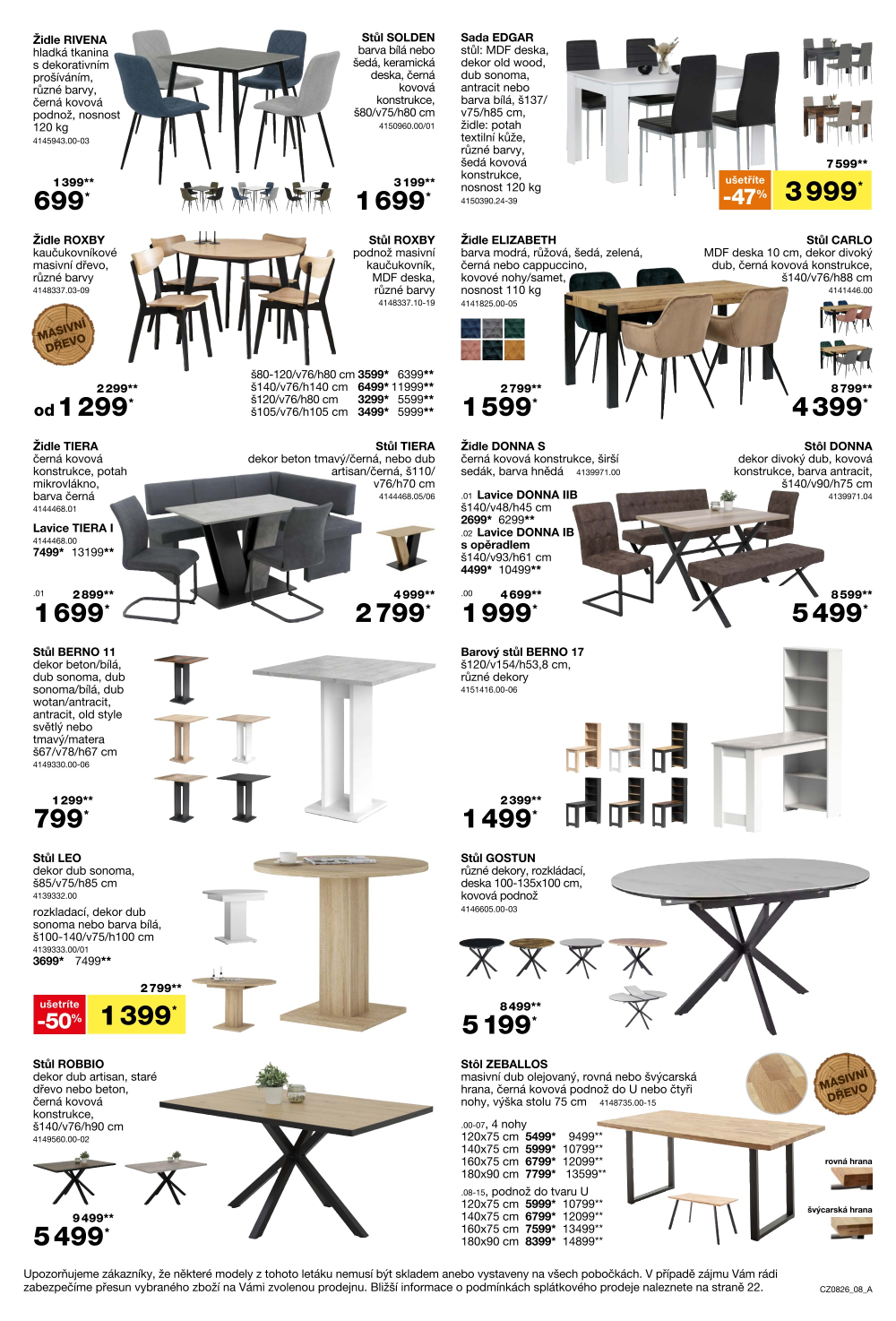 Leták SCONTO Nábytek leták - strana 8