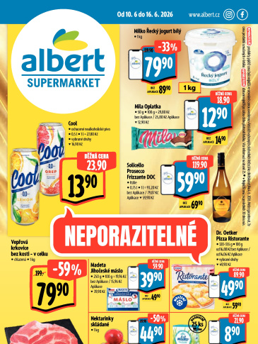 Albert Supermarket leták