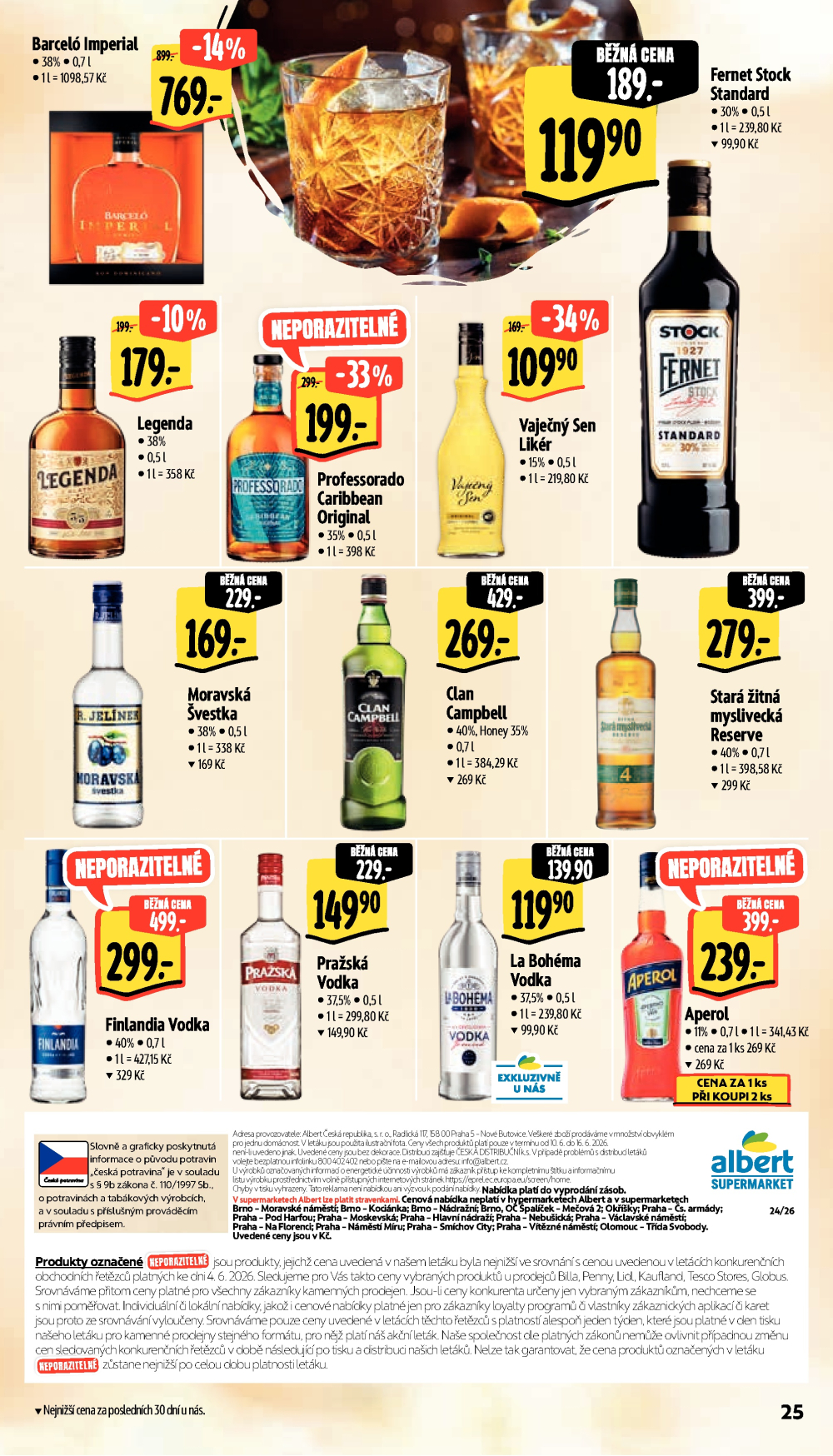 Leták Albert Supermarket leták - strana 33