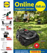 Akční leták Lidl - shop.cz  - magazín
