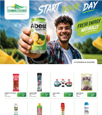 Akční leták TAMDA FOODS 