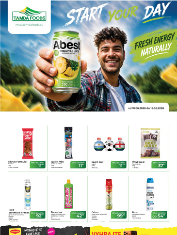 TAMDA FOODS leták
