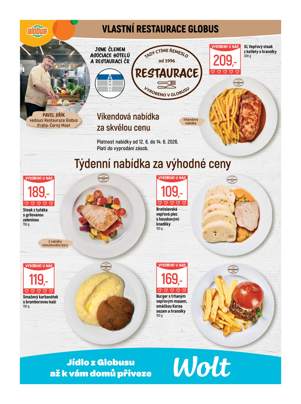 Leták Globus leták Praha - Černý Most - strana 5