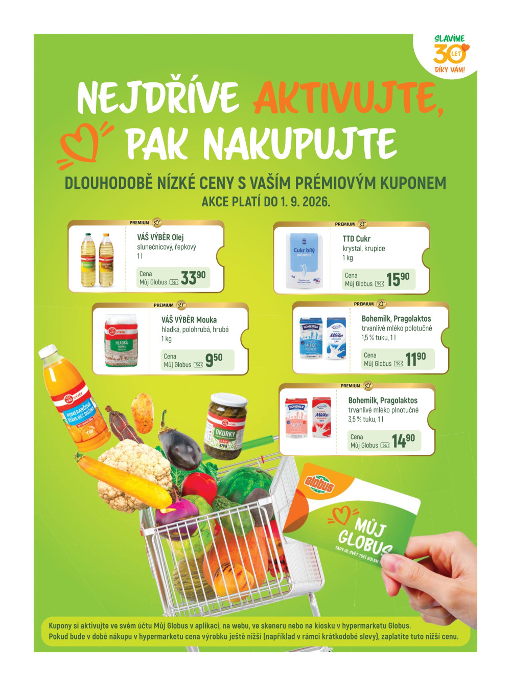 Leták Globus leták Praha - Černý Most - strana 9