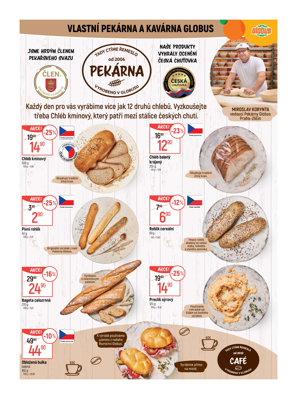 Leták Globus leták Praha - Zličín - strana 4