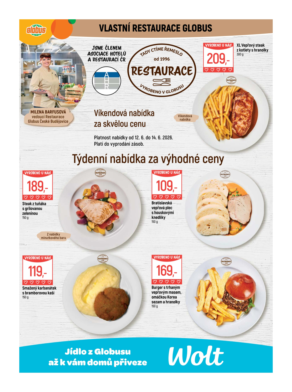 Leták Globus leták České Budějovice - strana 5