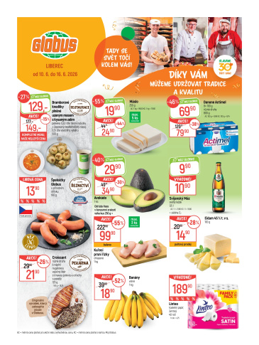 Globus leták Liberec
