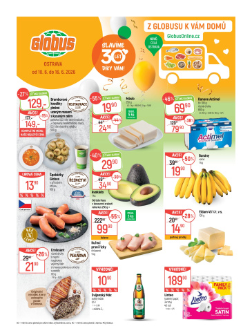 Globus leták Ostrava