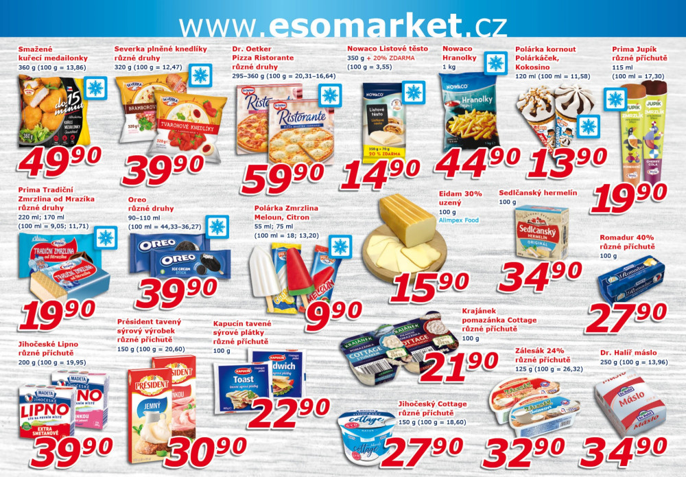 Leták ESO MARKET leták - strana 3