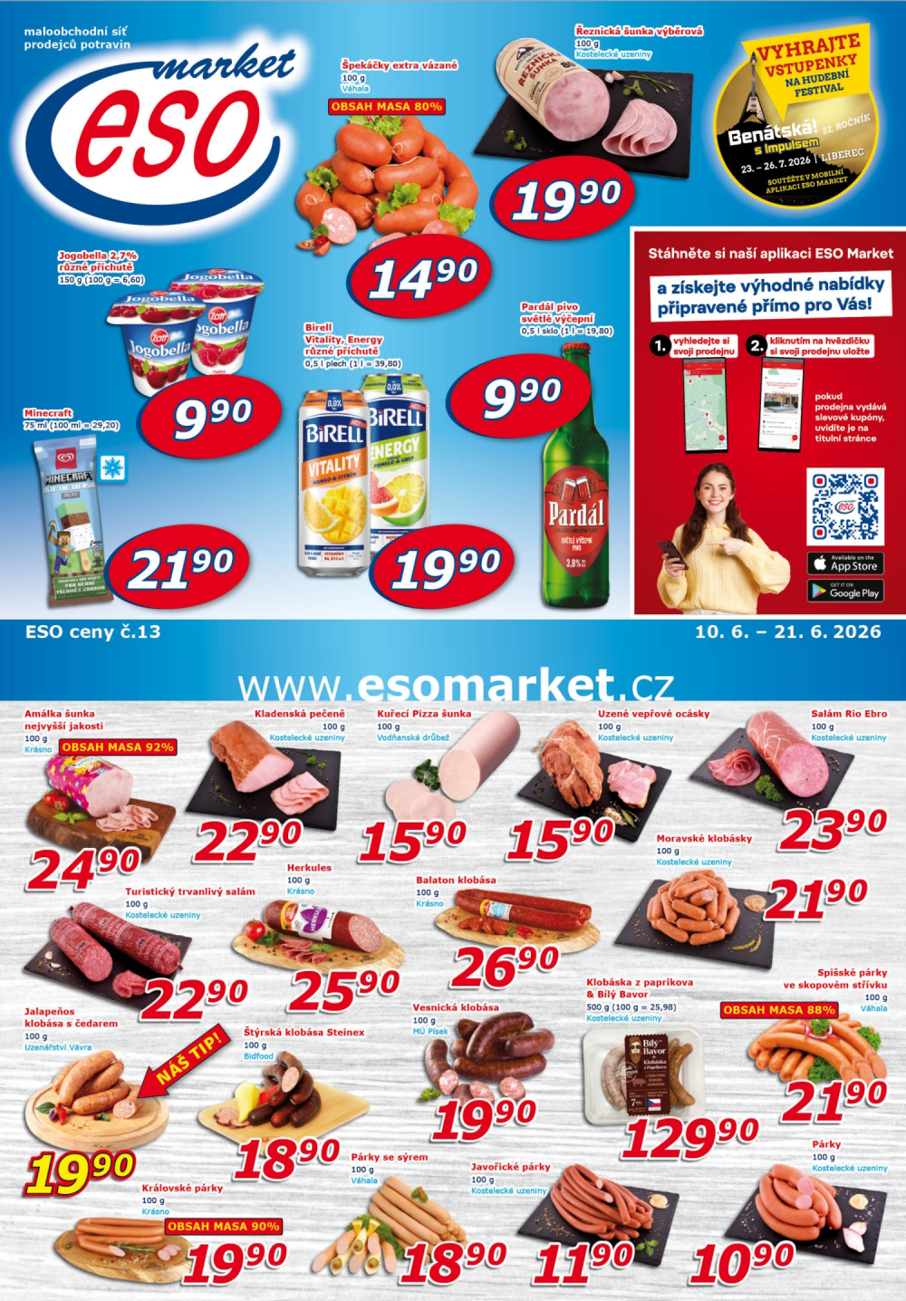Leták ESO MARKET leták - strana 1