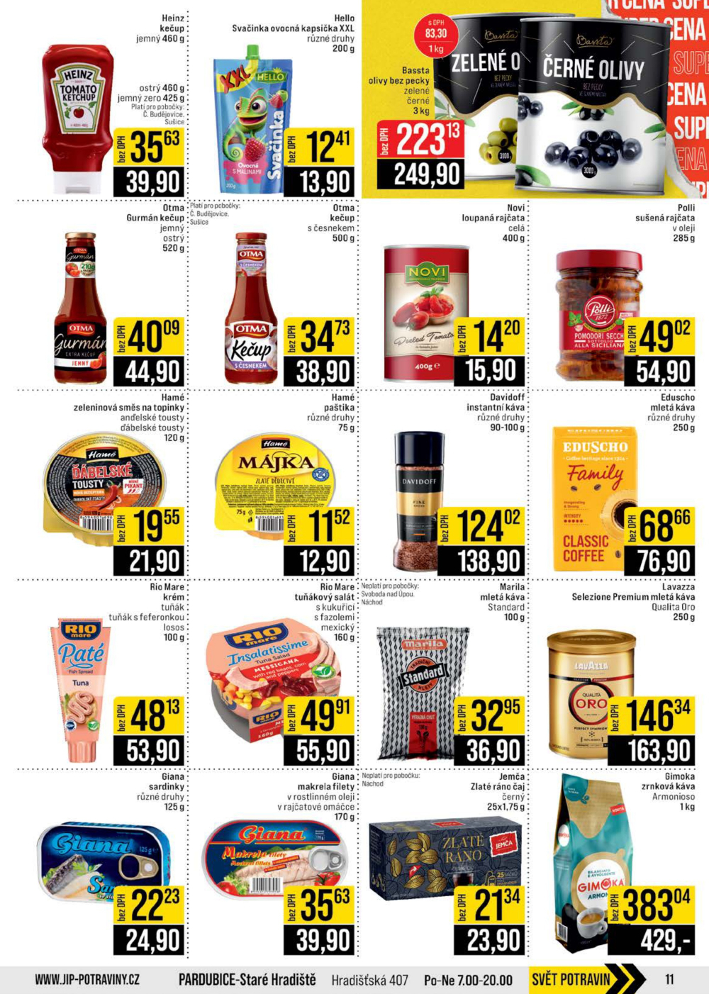 Leták JIP leták CC Cash & Carry - České Budějovice, Most, Náchod, Svoboda nad Úpou, Sušice - strana 11
