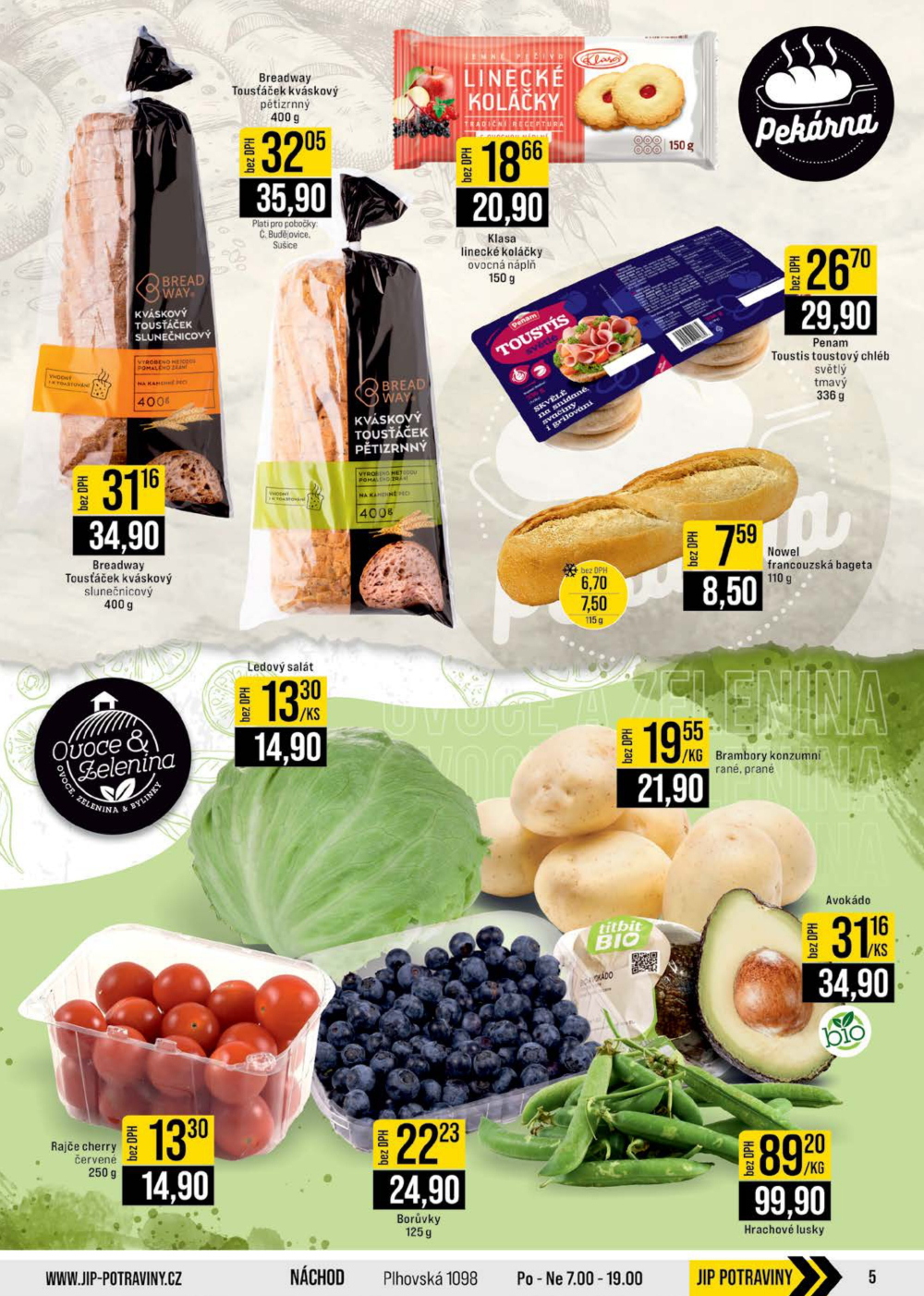 Leták JIP leták CC Cash & Carry - České Budějovice, Most, Náchod, Svoboda nad Úpou, Sušice - strana 5