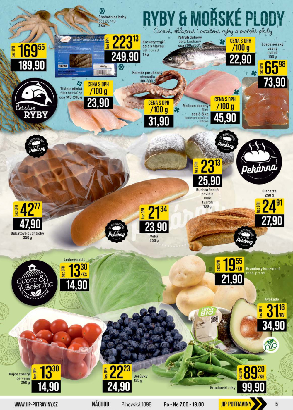 Leták JIP leták CC Cash & Carry - Brno, Ostrava, Praha, Polička, Olomouc, Karlovy Vary, Zlín, Jilemnice, Pardubice - strana 5