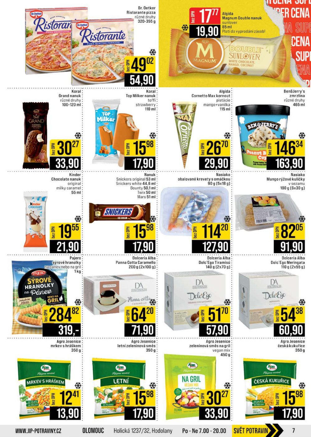 Leták JIP leták CC Cash & Carry - Brno, Ostrava, Praha, Polička, Olomouc, Karlovy Vary, Zlín, Jilemnice, Pardubice - strana 7