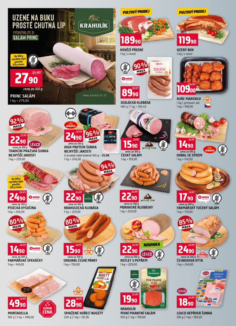 Leták Terno leták - Prachatice, Tábor, Strakonice, Blatná - strana 2
