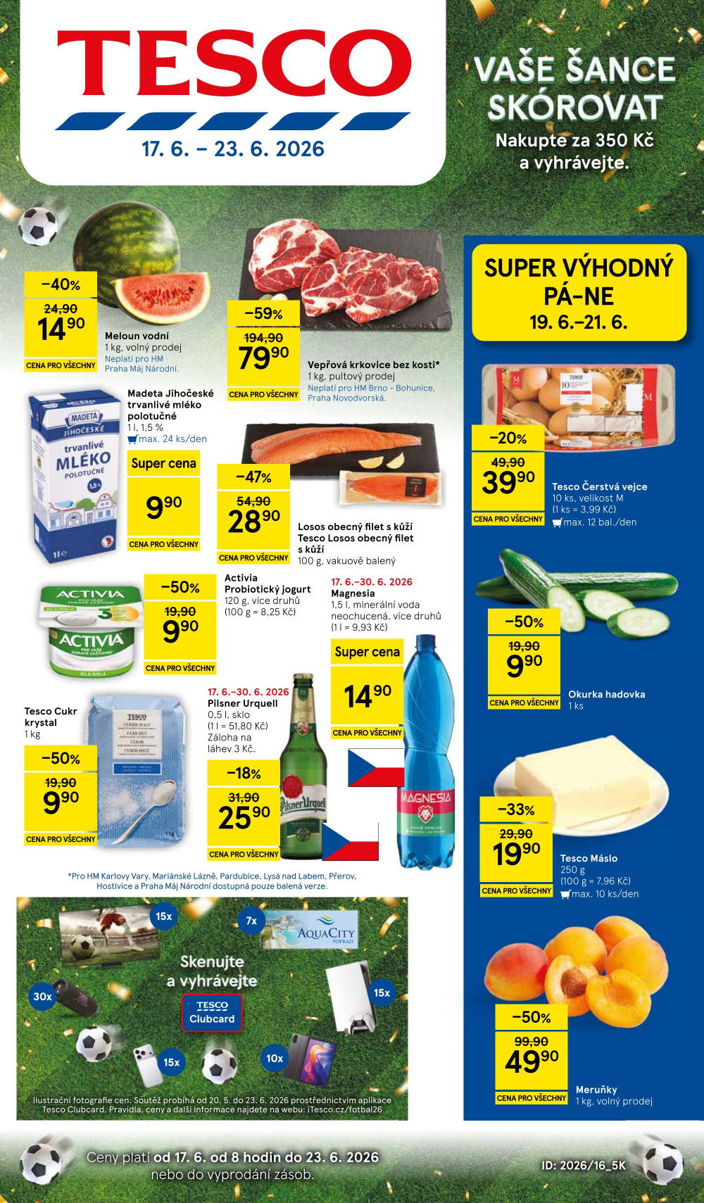 Leták Tesco hypermarket leták - strana 1