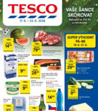 Akční leták Tesco hypermarket 