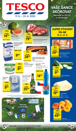 Tesco hypermarket leták
