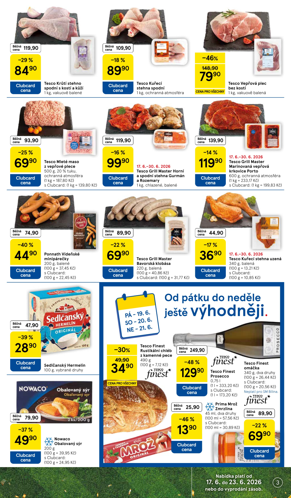 Leták Tesco supermarket leták - strana 3