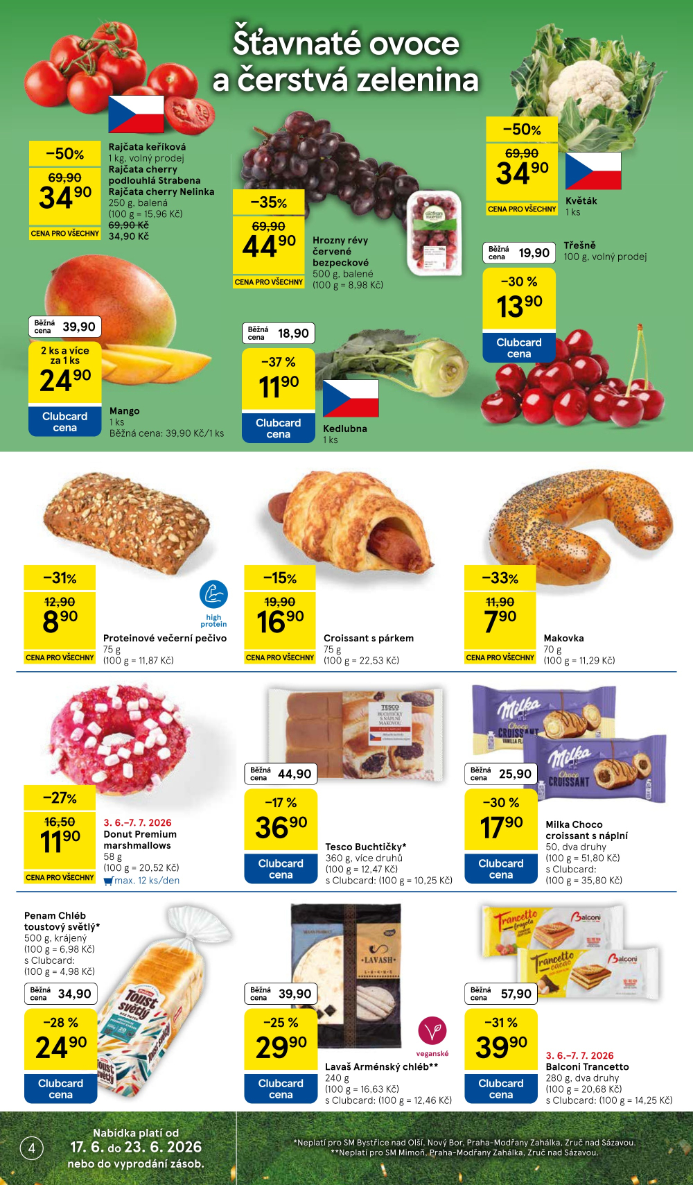 Leták Tesco supermarket leták - strana 4