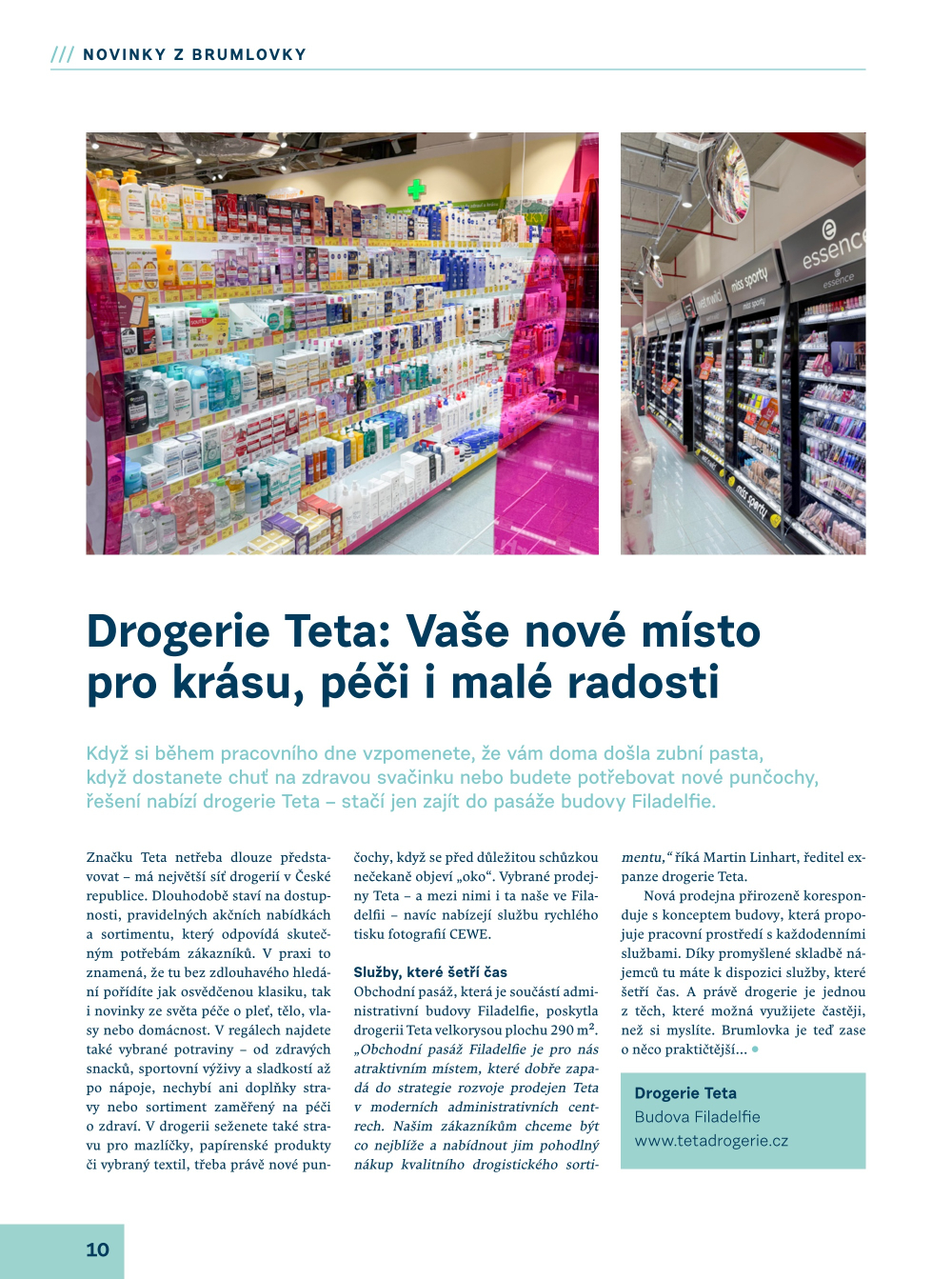 Leták eBrumlovka magazín - Léto - strana 10
