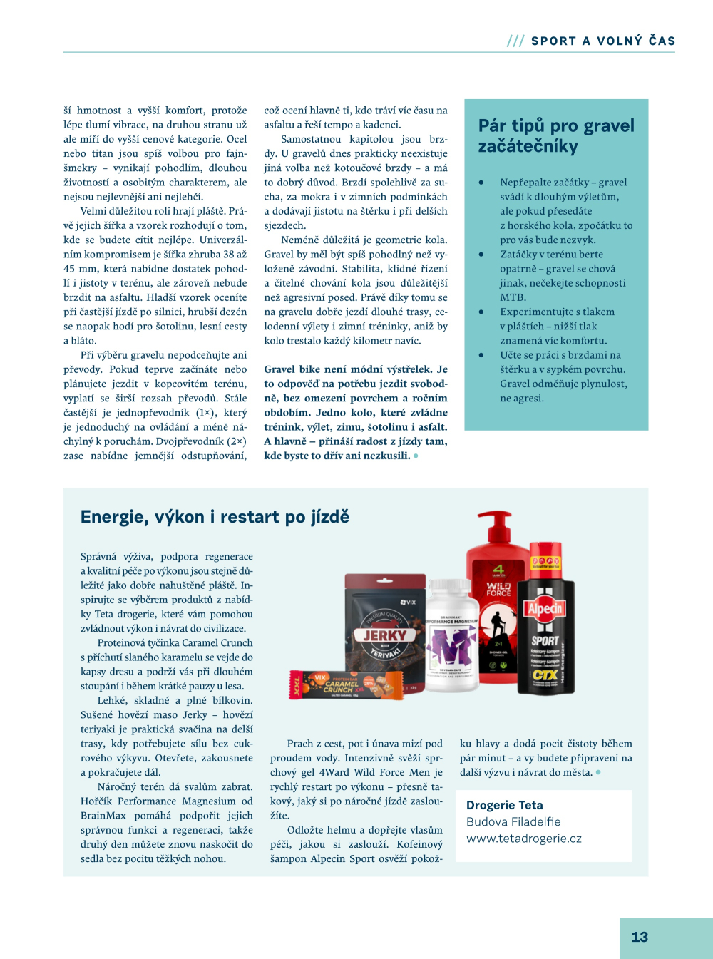 Leták eBrumlovka magazín - Léto - strana 13