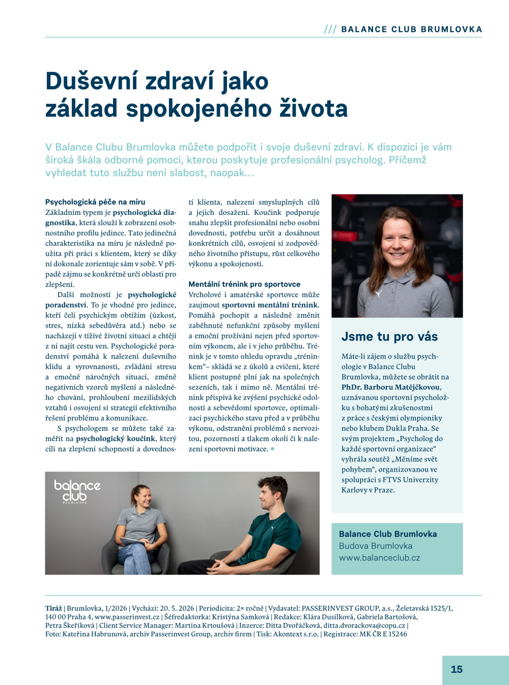 Leták eBrumlovka magazín - Léto - strana 15