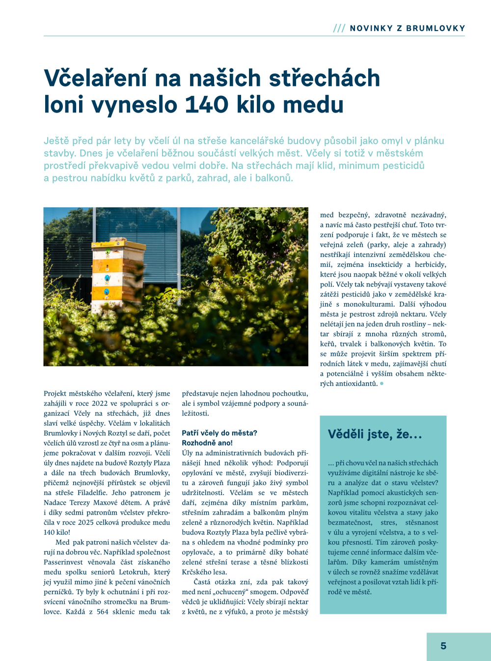 Leták eBrumlovka magazín - Léto - strana 5