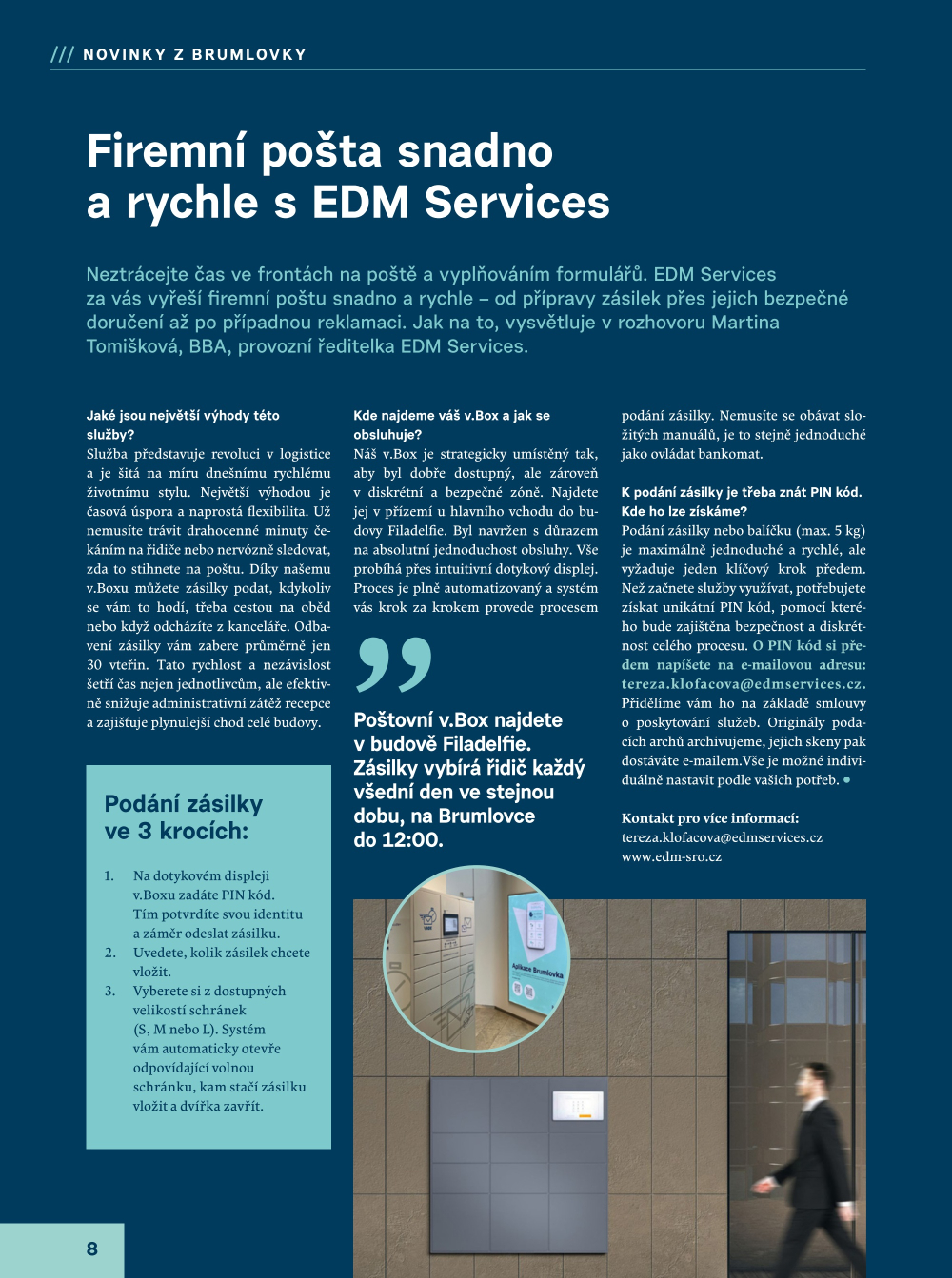 Leták eBrumlovka magazín - Léto - strana 8