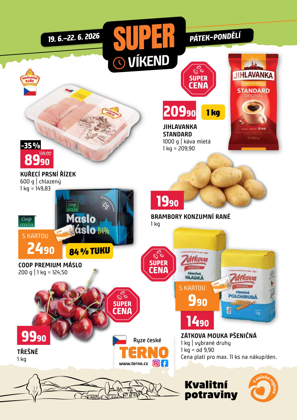 Leták Terno leták - Víkendovka - strana 1