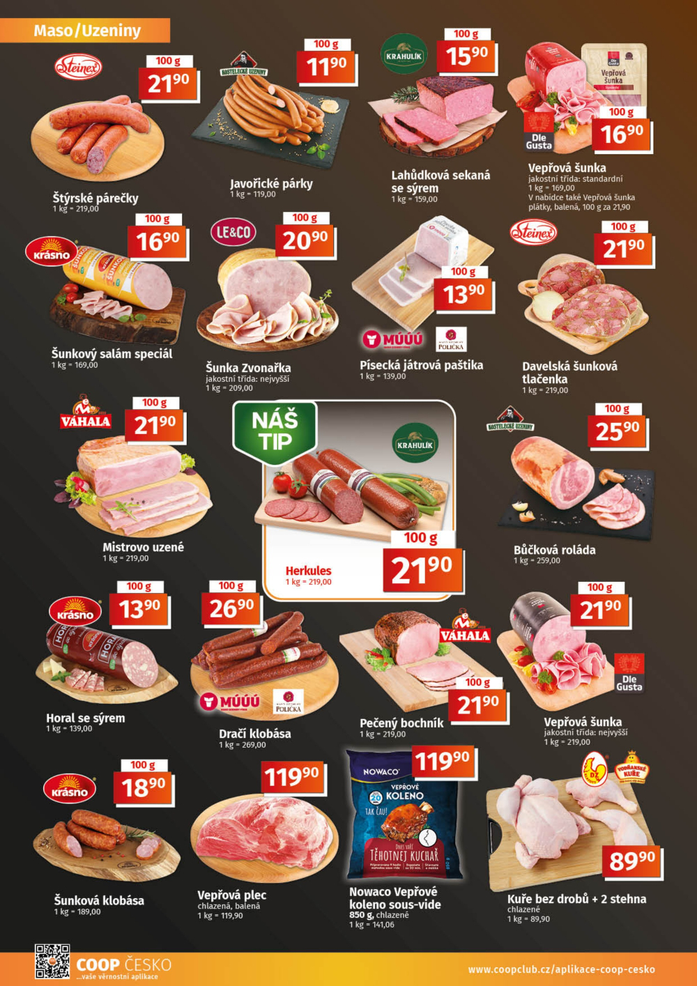 Leták COOP leták - TIP a TUTY Menu - strana 2
