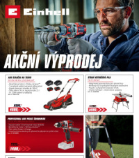 Akční leták Einhell  - Akční výprodej
