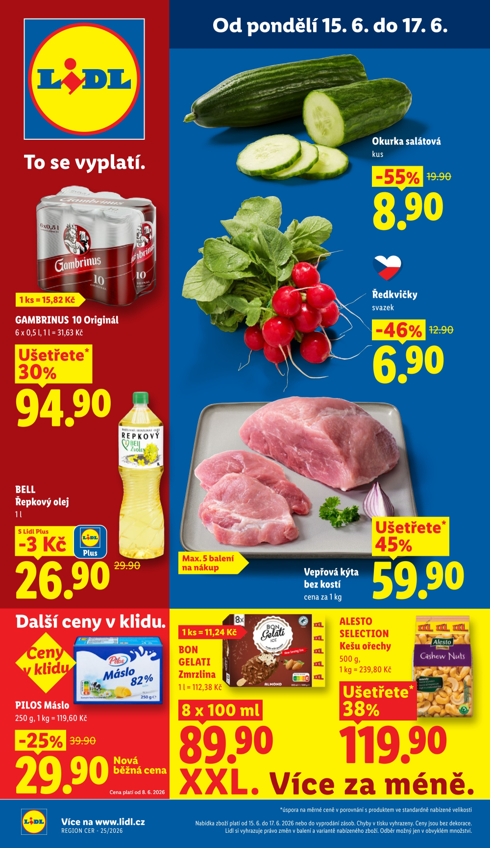 Leták Lidl leták od pondělí - strana 1