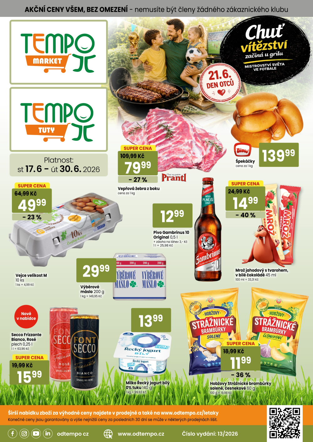Leták TEMPO leták - strana 1